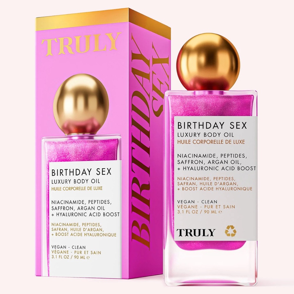 Truly Birthday Sex Luxury Body Oi l